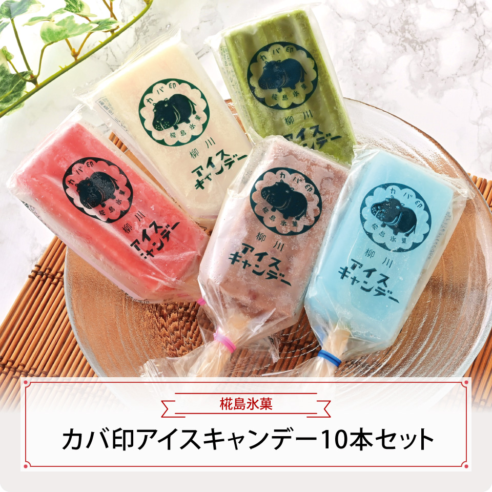カバ印アイスキャンデー１０本セット