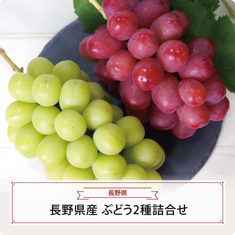 長野県産　ぶどう２種詰合せ
