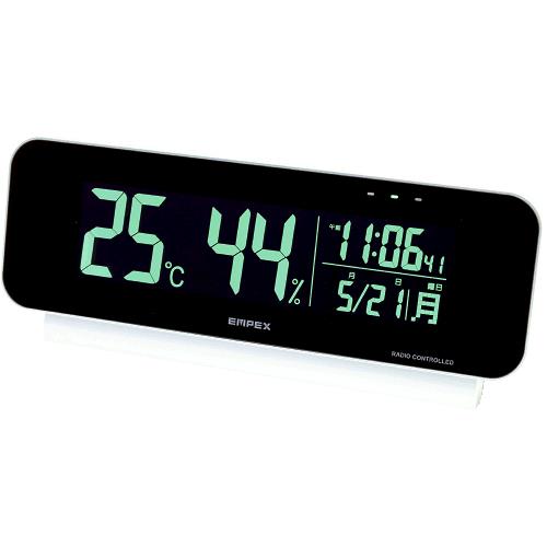 電波時計付デジタル温湿度計 TD-8262