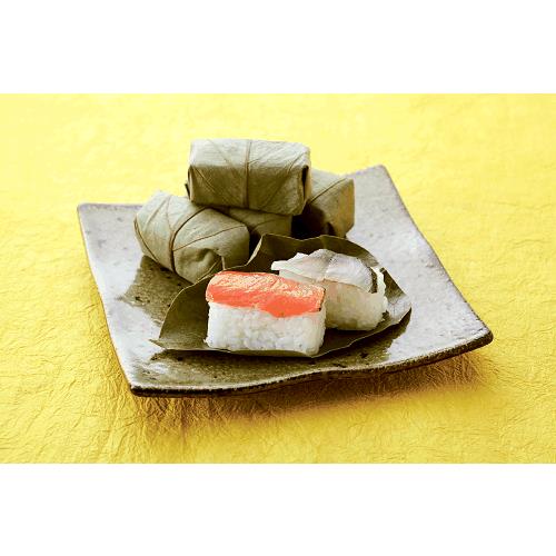 冷凍・柿の葉寿司炙り(鯖・鮭)セット 4箱