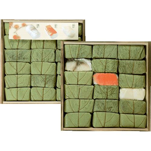 柿の葉寿司(鯖・鮭・鮃昆布〆)各6個×2箱