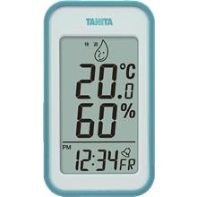 デジタル温湿度計 ブルー TT559BL