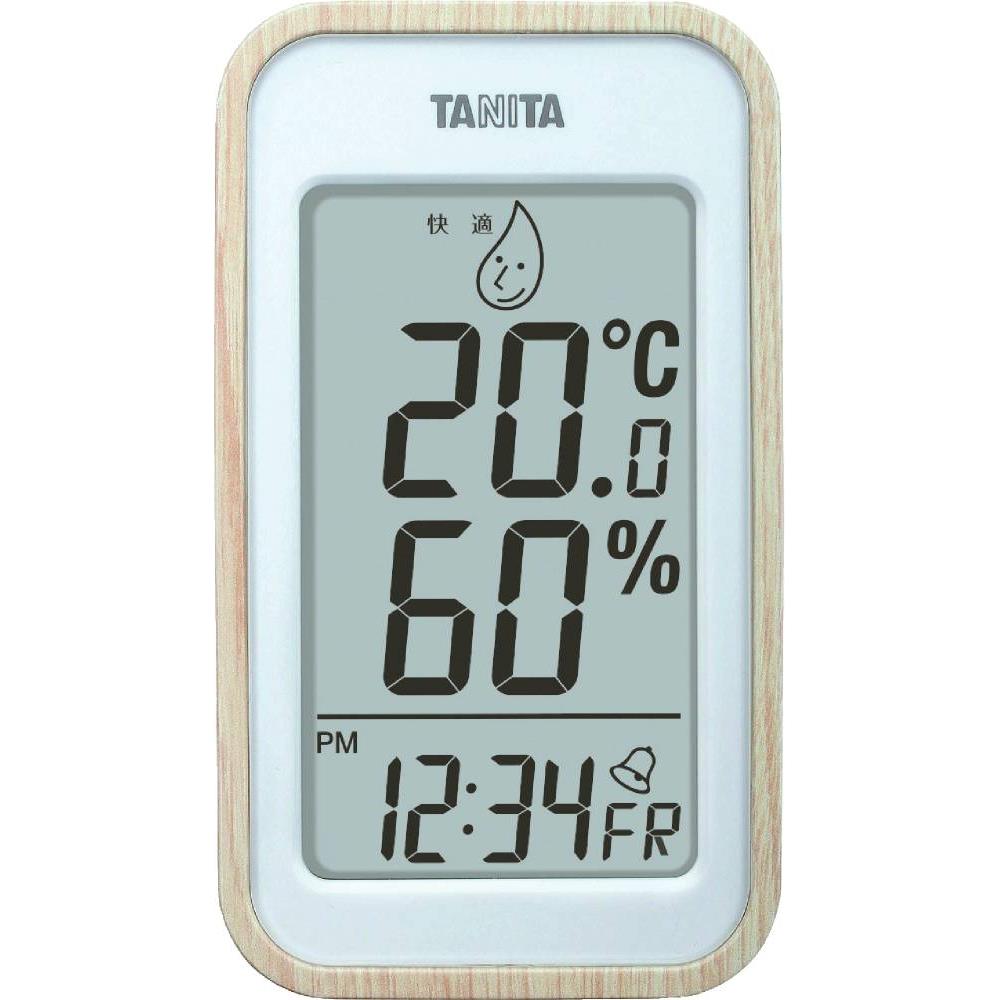 デジタル温湿度計 ナチュラル TT-572-NA