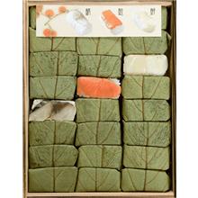 柿の葉寿司(鯖・鮭・鮃昆布〆)各8個