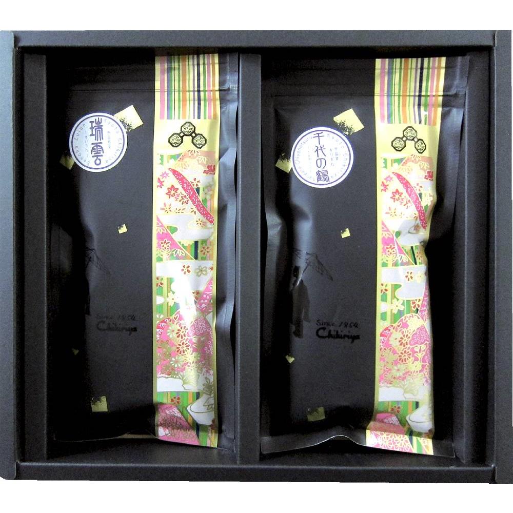 ちきりや宇治銘茶詰合せ 2本