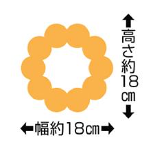 ソープフラワーリース レッド