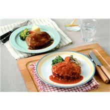 黒豚ハンバーグセット