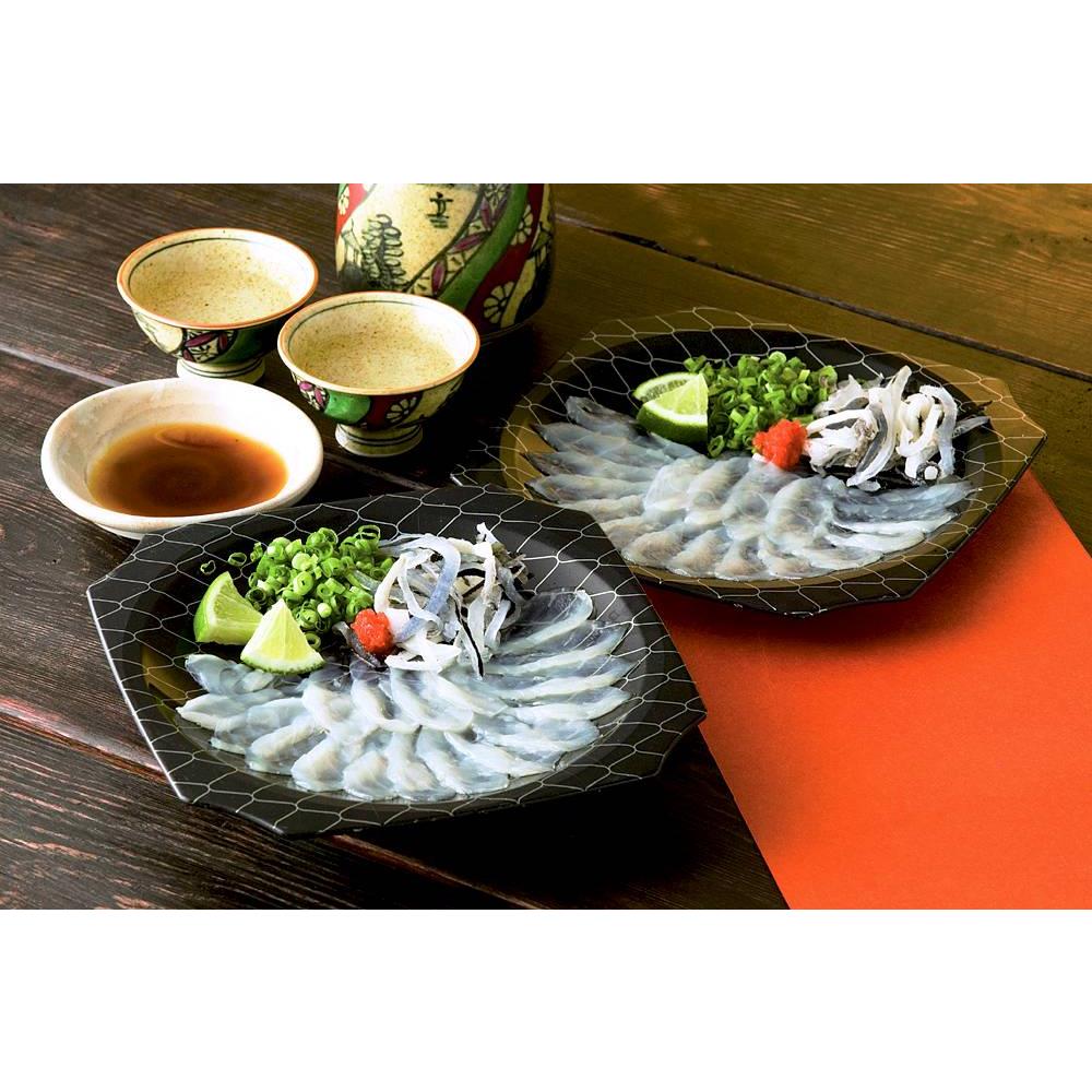 大分・豊後産とらふぐ刺身セット