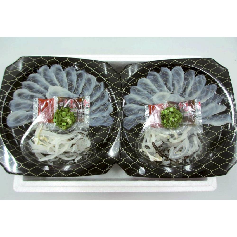 大分・豊後産とらふぐ刺身セット