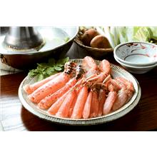 かにしゃぶ3種食べ比べ