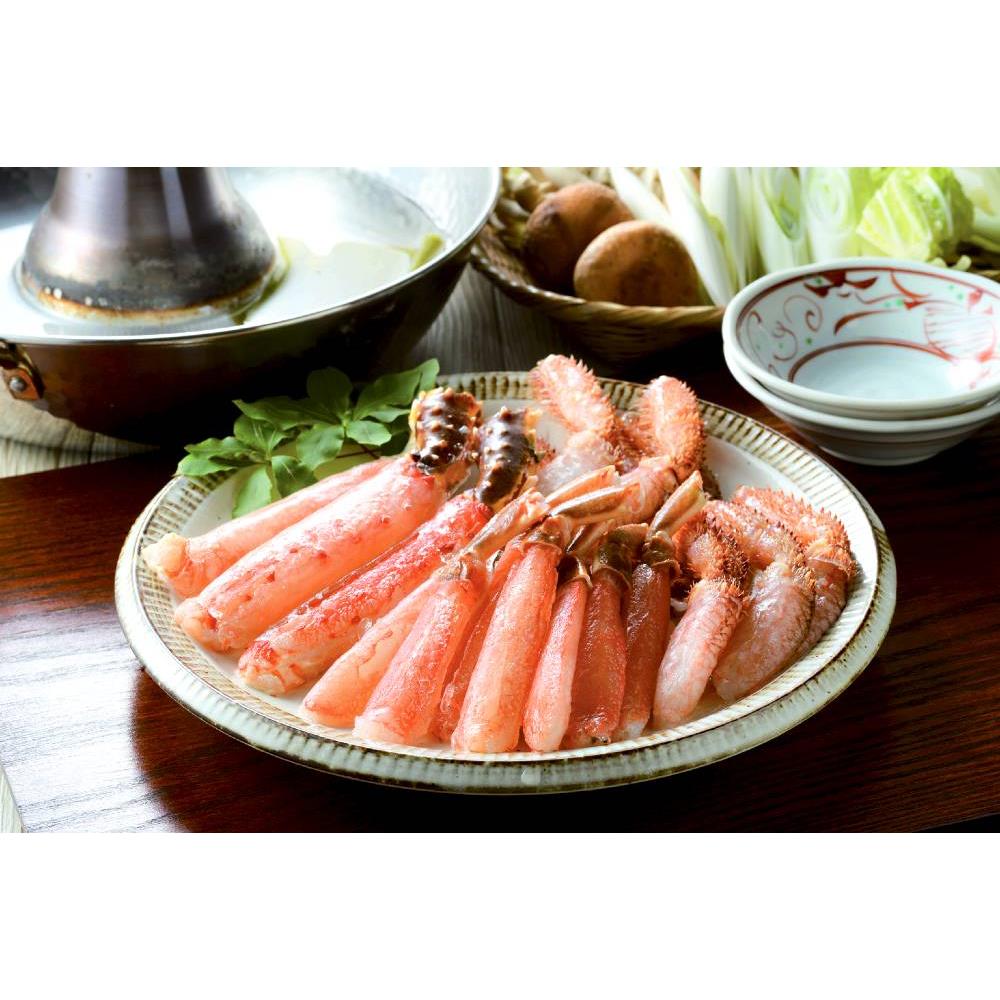 かにしゃぶ3種食べ比べ