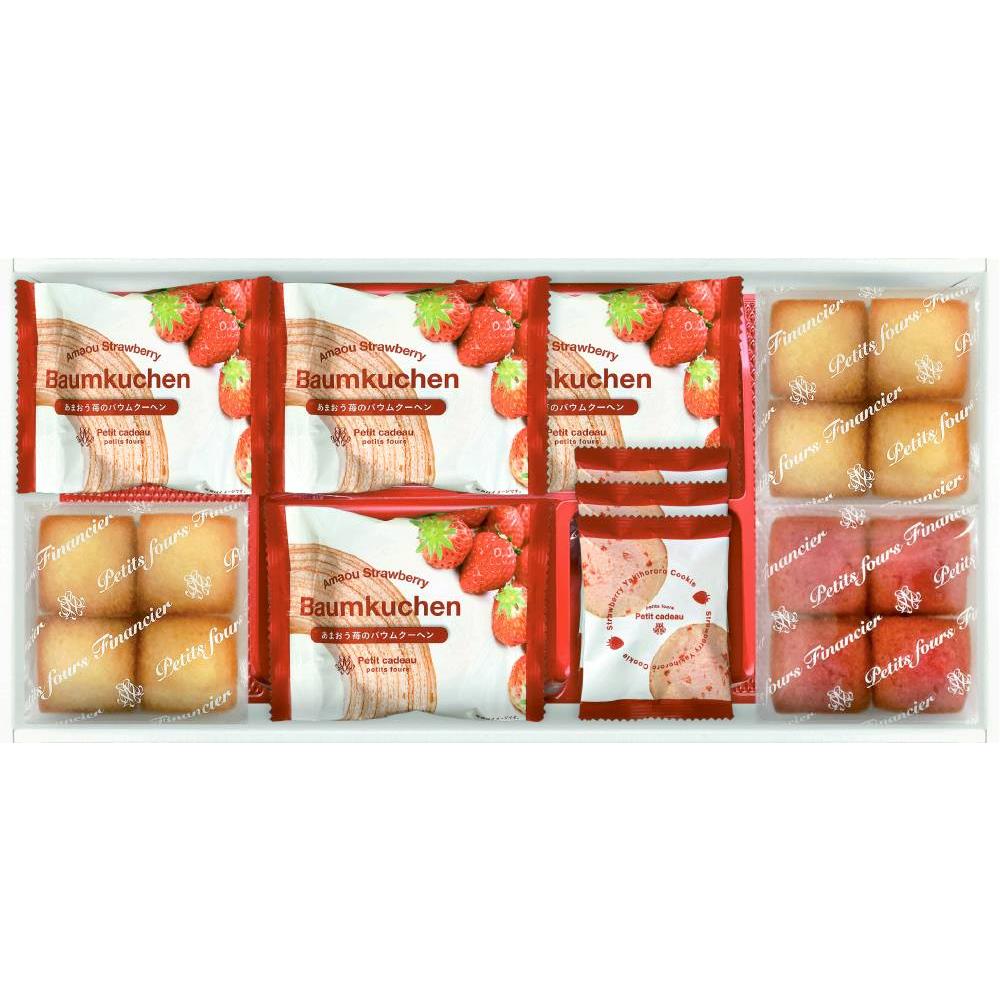 あまおう苺バウムクーヘン&プチフィナンシェ FAO-30RD