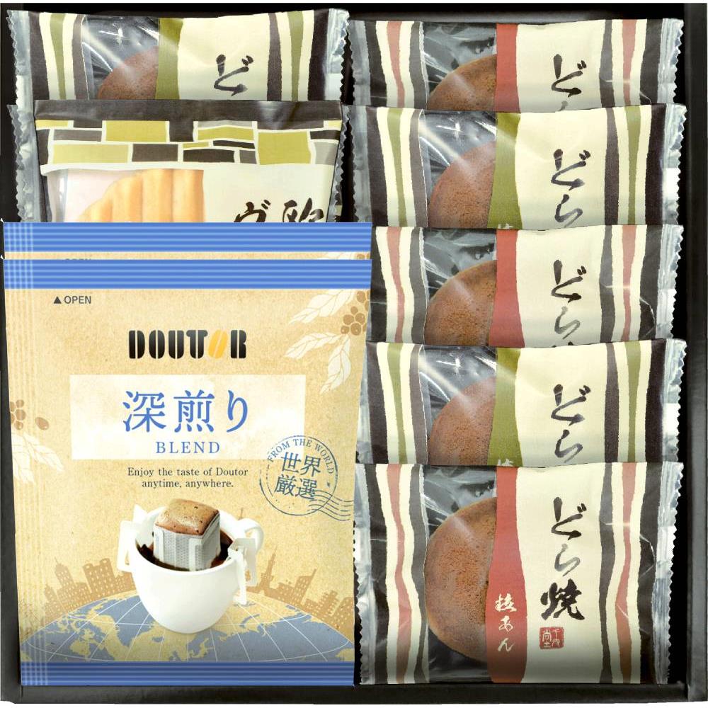 ドトールコーヒー&どら焼き詰合せ DR-20