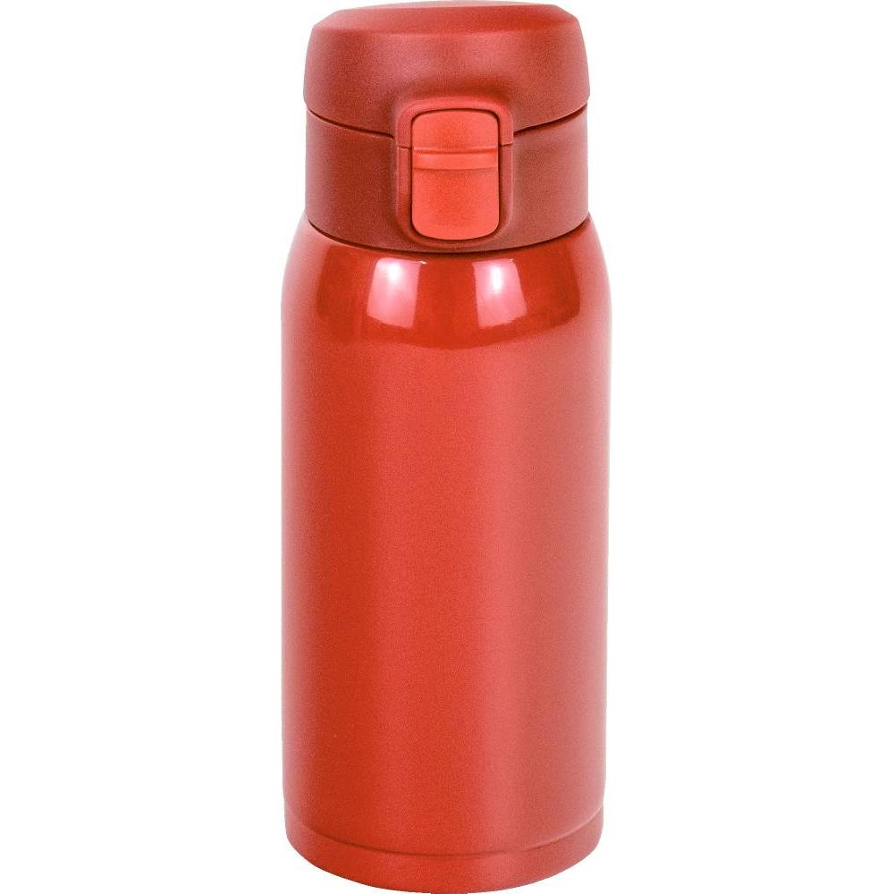 モテコ ワンタッチ栓マグボトル(350ml)レッド
