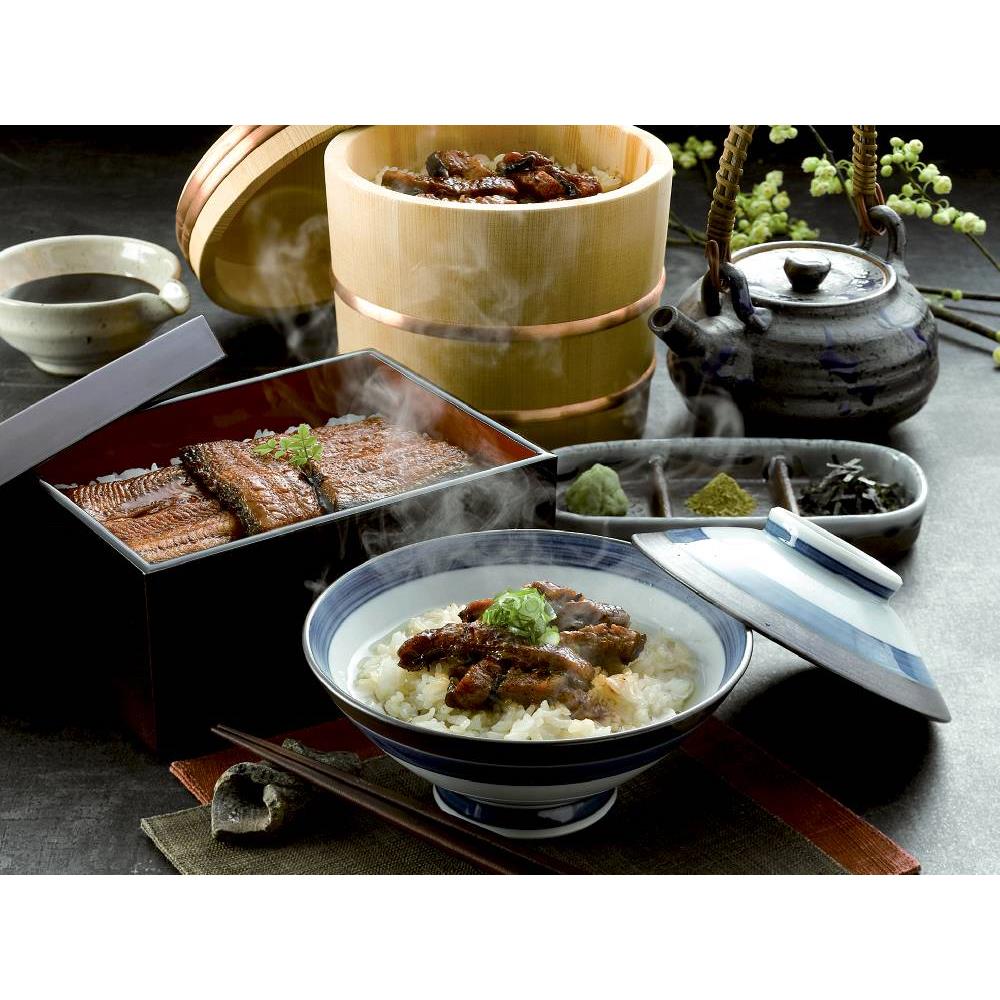 愛知うなぎ割烹「一愼」特製蒲焼・鰻のひつまぶしセット