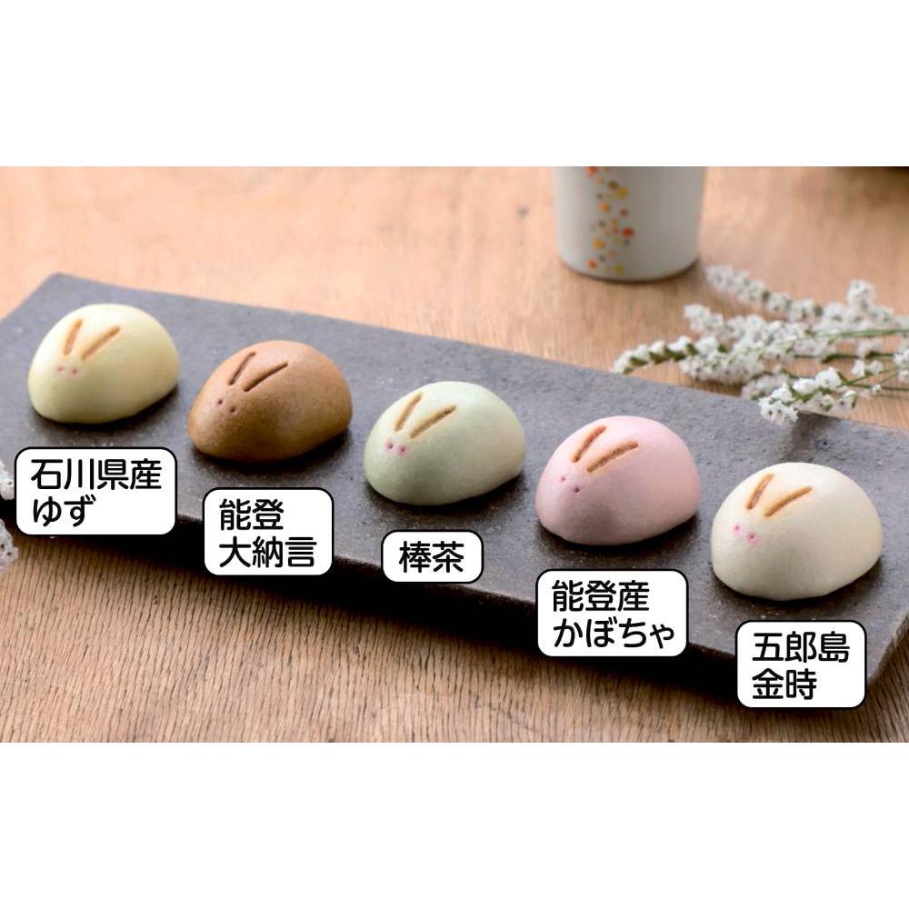 銘菓 福うさぎ5種詰合せ 20個入
